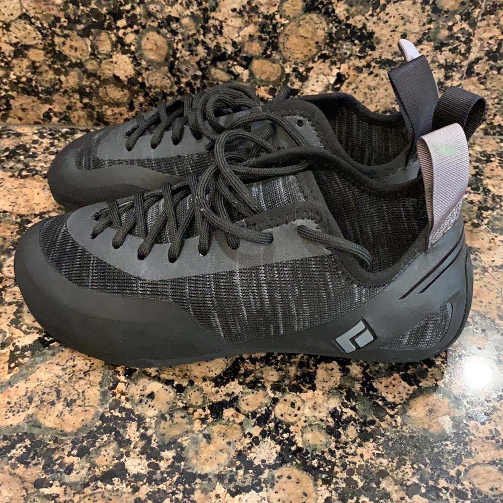 Black Diamond Momentum Lace Climbing Shoe Black/Anthracite 7.5
